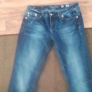 Miss Me Women's Straight Leg Blue Jeans